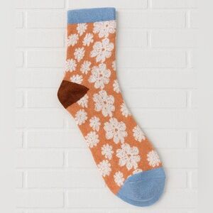 Floral Patterned Socks
